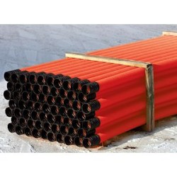 tpc barre rouge 250/6 - fourreaux pour la protection des réseaux