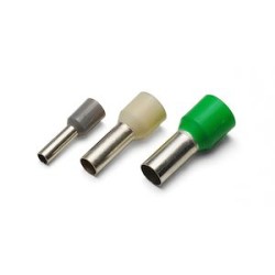 Embout de câblage 16 mm² simple longueur 18 mm vert