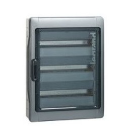 Coffret étanche Plexo³ 3x12 modules avec embouts perforation directe prémontés