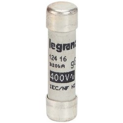 Cartouche industrielle cylindrique typegG 8x32mm avec voyant - 16A