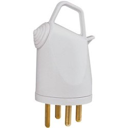 Fiche 3P+T - 20A 400V~- avec anneau - vrac