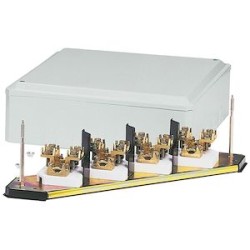 Grille de dérivation IP30 IK07 4P pour câble 70mm² et intensité nominale 192A