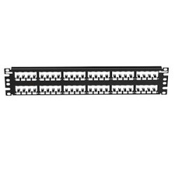 Patch Panel, 48 Port, Modular, All Metal