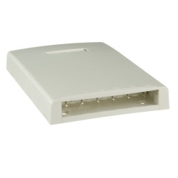 Surface Mount Box, 6 Port, Multimedia, O