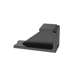 Blank Module, 1 Port, Black