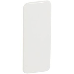 Plaque obturation pour Jupiter encastré droit 1 poste blanc