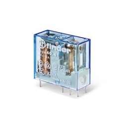 Relais circuit imprimé 1NO 16A 12V DC, AgSnO2