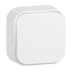 Poussoir en saillie pour Profil Eco - Blanc