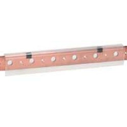 Profilé isolant barres cuivre plates section 18x4mm/25x4mm/25x5mm/32x5mm long.1m