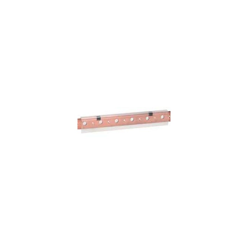 Profilé isolant barres cuivre plates section 18x4mm/25x4mm/25x5mm/32x5mm long.1m