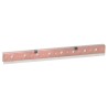 Profilé isolant barres cuivre plates section 18x4mm/25x4mm/25x5mm/32x5mm long.1m