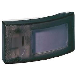 Sonnette pour intérieur - 230V - avec porte-étiquette et voyant