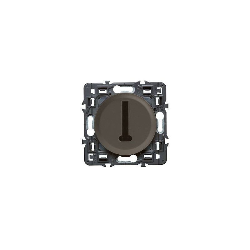 Prise téléphone Céliane - 8 contacts en T - Graphite