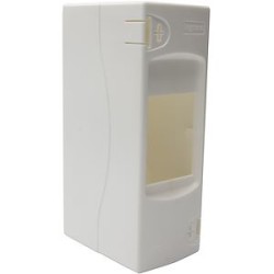 Coffret cache-bornes 2 modules - blanc RAL9003