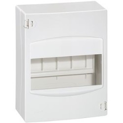 Coffret cache-bornes 6 modules - blanc RAL9003