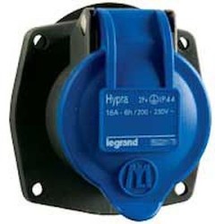 Prise Hypra 16A pour remplacement Martin Lunel 16A -3P+T -200/250V~ -plastique
