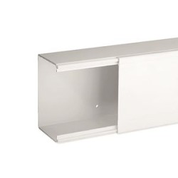 Goulotte de distribution non cloisonnable TA-E 120x80 1 compartiment blanche