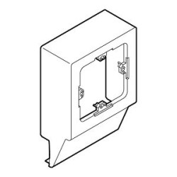 Cadre entraxe 60mm-Profondeur 20mm-Pour moulures Keva profondeur 20mm-PVC Blanc