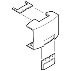 Té de dérivation -Pour moulure Keva 50mmx20mm - PVC Blanc Artic