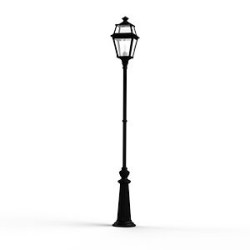Lampadaire Place des Vosges 2 N°8 Noir foncé 000