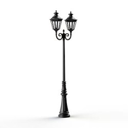 Lampadaire Louis XIII N°7 Noir foncé 000