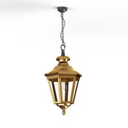 Suspension Louis XIII N°1 Laiton vernis teinté 070