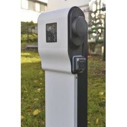 Borne VE mono Green'up Premium avec protection 7,4kW Mode 2/3 plastique