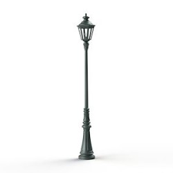 Lampadaire Louis XIII N°6 Vert de gris 008