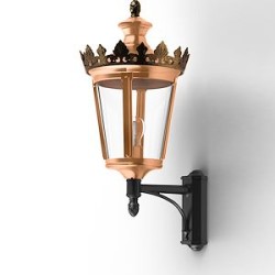 Applique Louvre N°5 E27 Cuivre patiné vernis 080