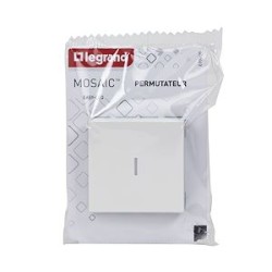 Permutateur Mosaic 10A - 2 modules - blanc