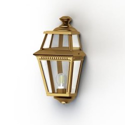 Applique Place des Vosges 2 N°3 Laiton vernis teinté 070