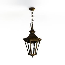 Suspension Victoria N°2 Patiné doré 009