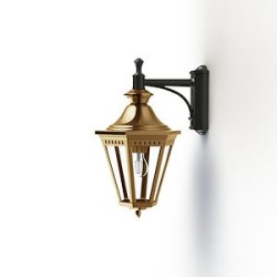 Applique Victoria N°5 Laiton vernis teinté 070