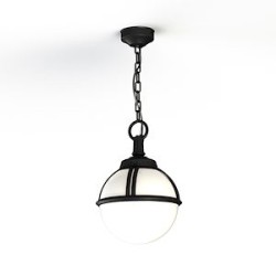 Suspension Boréal N°1 opale Noir foncé 000