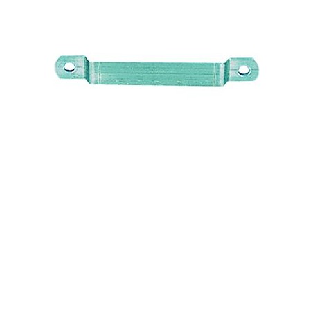 Chevalet support fer plat pour barrette laiton avec socle épais 2mm haut 12mm