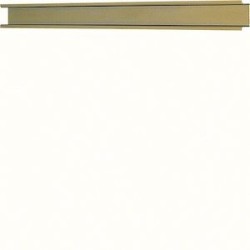 Rail Din symétrique électrozingué bichromaté prof 10mm l 35mm long 2m