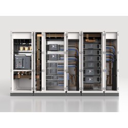 Rail Din symétrique électrozingué bichromaté prof 10mm l 35mm long 2m