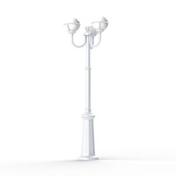 Lampadaire Boréal N°9 opale Blanc 001