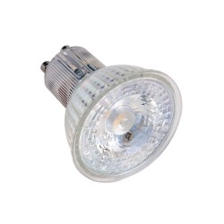 COMETE 01 - Spot sur patère GU10, blanc, a/lpe LED 4W 3000K 500lm incl