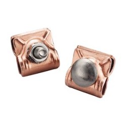 Connecteur rond en croix, Cuivre