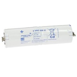Batterie Ni-Cd 2 éléments assemblés en baton de type VTD70