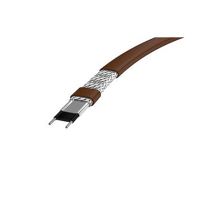 Ruban chauffant autorégulant QTVR, 230 V, 38 W/m à 10 C, gaine CT