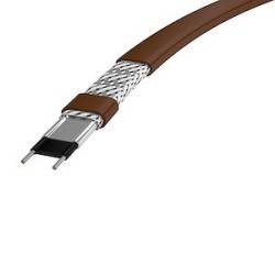 Ruban chauffant autorégulant QTVR, 230 V, 64 W/m à 10 C, gaine CT