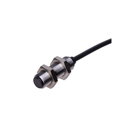 Cellule photo. barrage récepteur acier inox M12 8DEG, cable