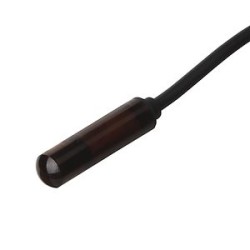 Cellule photo. barrage récepteur plastique 10mm 5DEG,cable