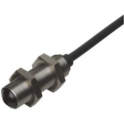 Cellule photo. barrage récepteur acier inox M12 5DEG,cable