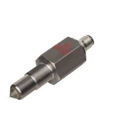 Sonde de niveau optique Acier - Détec: 5mm/2,5mm -NPN NO+NF -10-40Vcc-IP67 Con