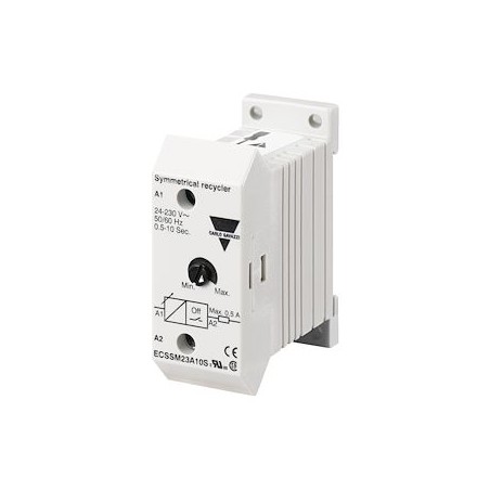 Tempo minia-symétrique départ ON -2 fils-0,5 à 10s-Faston-24-230 Vca/cc