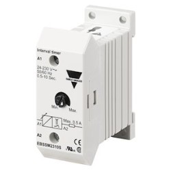 Tempo minia-temporisé mise sous tension-2 fils-0,5 à 10s-Vis-24-230 Vca/cc