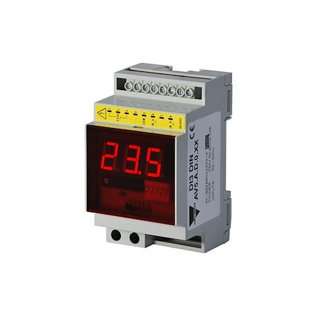 Afficheur 3 dgt, 230 Vca